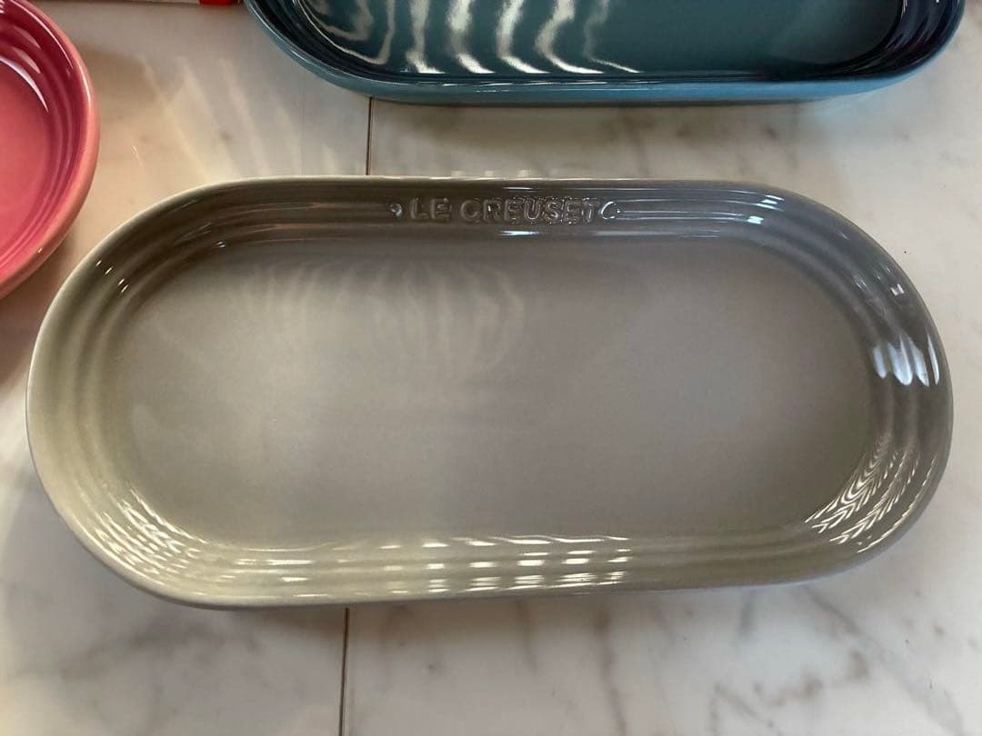 LE CREUSET ★オブロングプレート 25cm★3セット