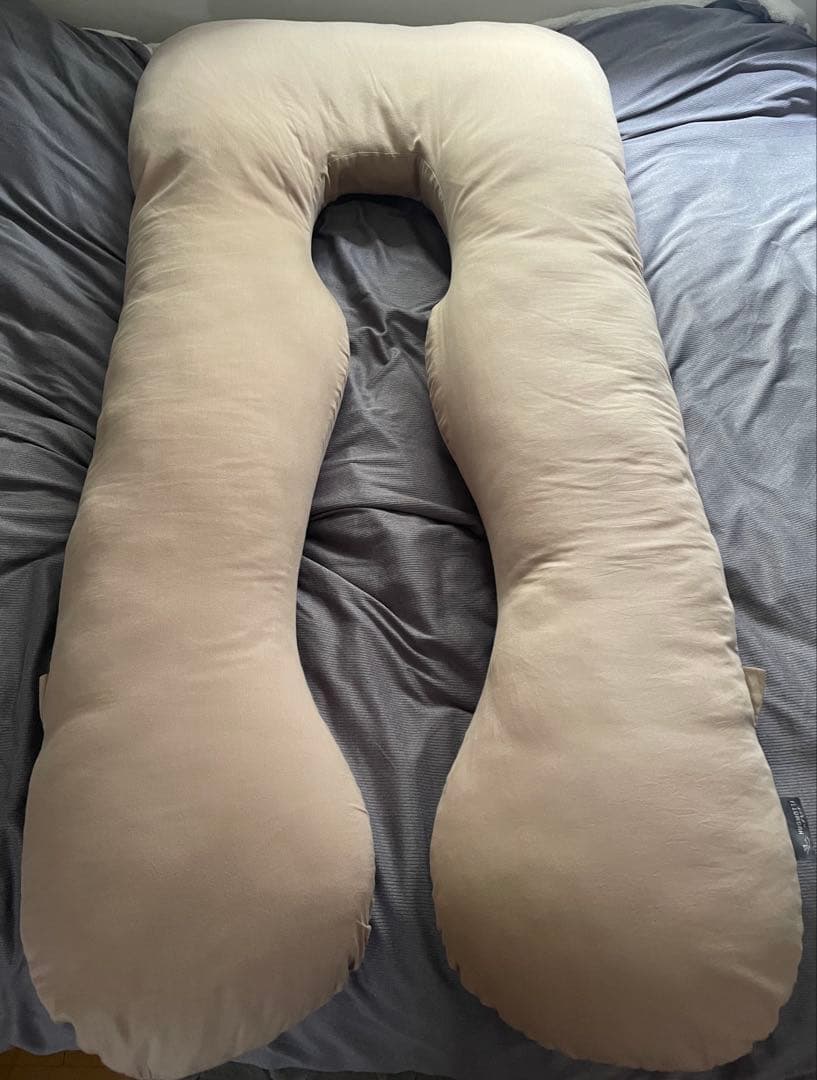 ハグモッチ 正規品 抱き枕 コットングレージュ