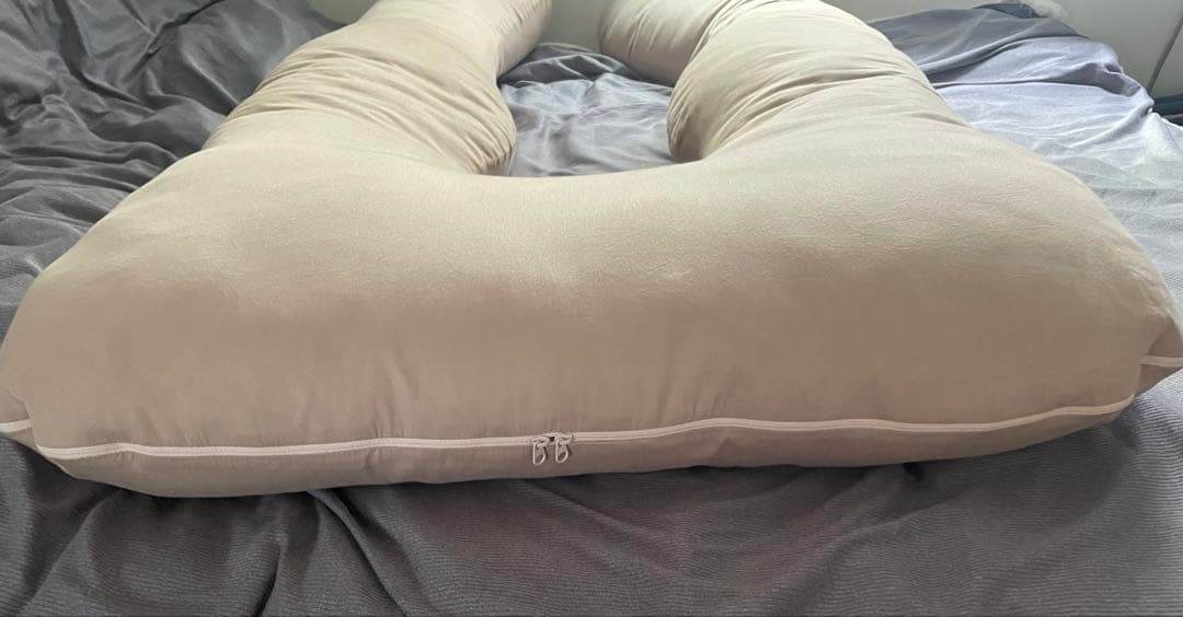 ハグモッチ 正規品 抱き枕 コットングレージュ