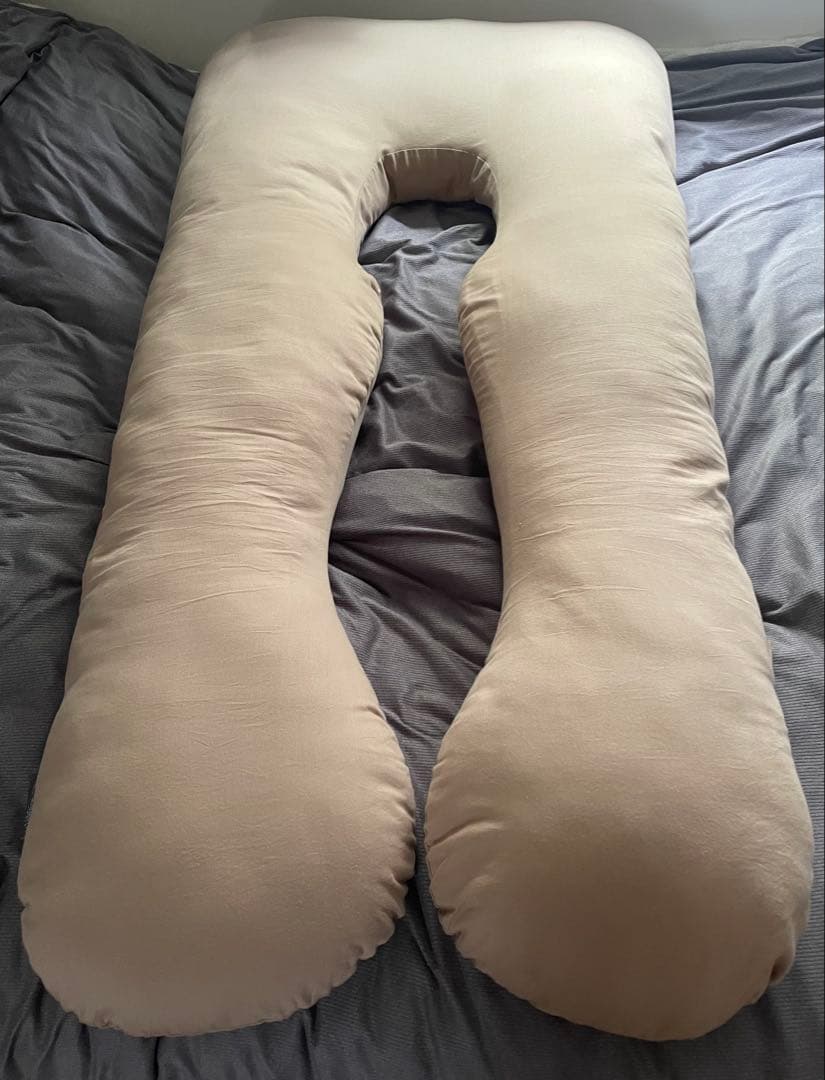 ハグモッチ 正規品 抱き枕 コットングレージュ