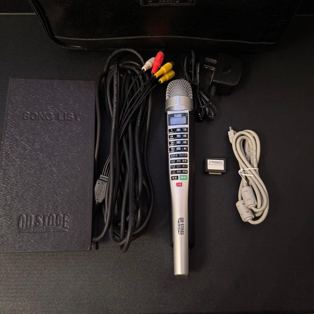 【美品】ON STAGE パーソナルカラオケ Z-PK1200G＋追加チップ