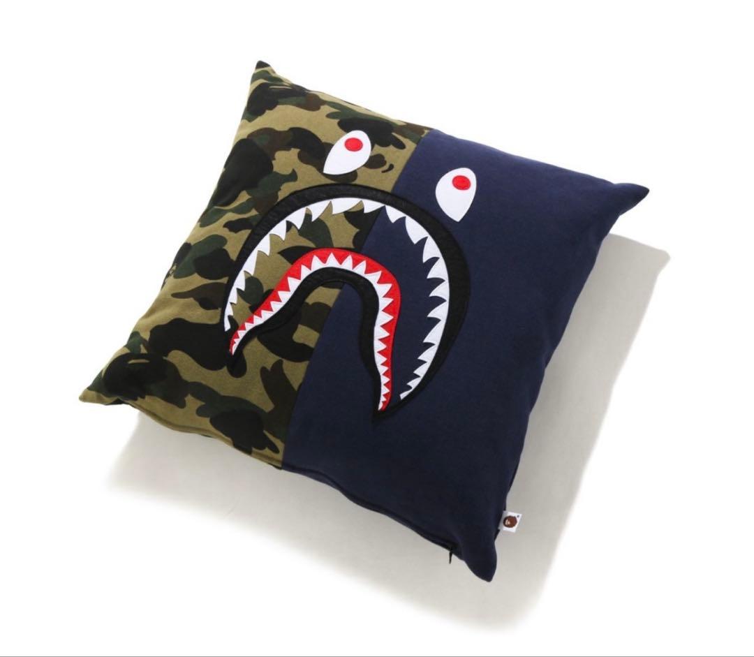 BAPE 1ST CAMO SHARK CUSHIONS クッション
