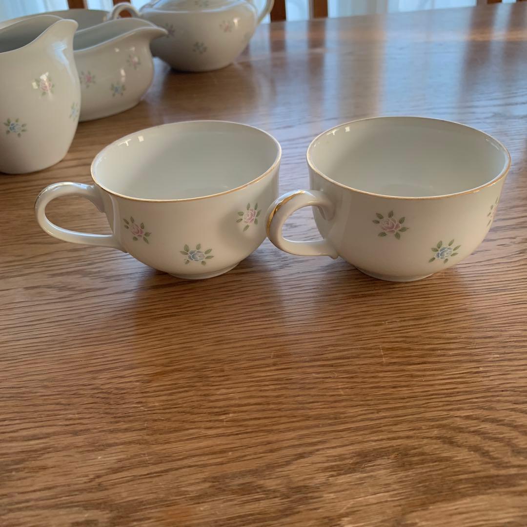 ティーセット TOGA トーガ 野ばら 昭和レトロ