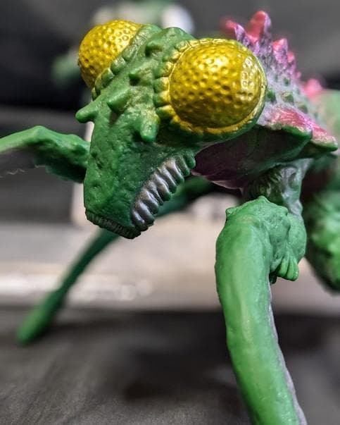 ミニラ（ブルマァク復刻）＆カマキラス（マルサン）ソフビフィギュア２体セット＋１