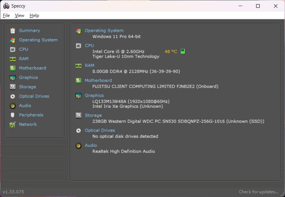 第11世代✨富士通 U9311/F✨Core i5✨Office2024