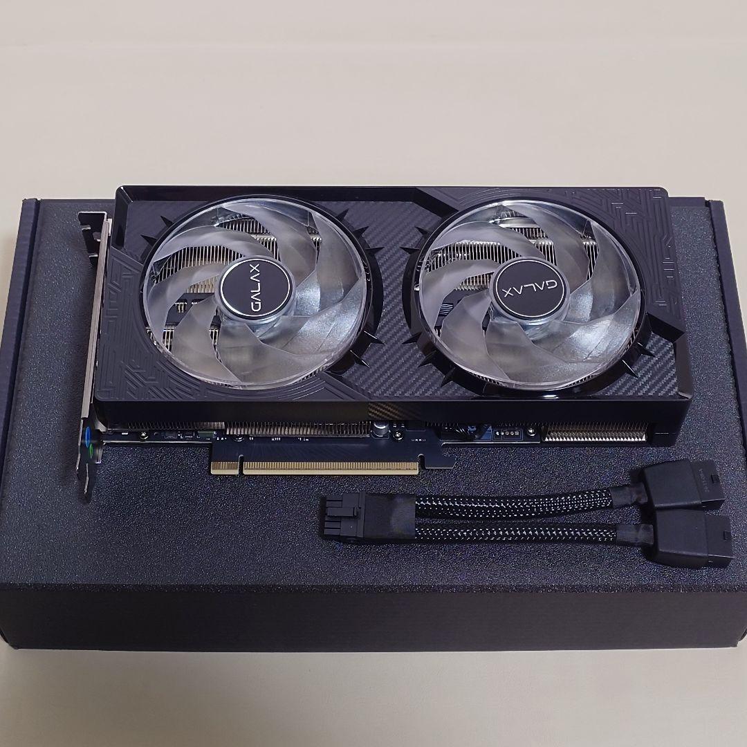 【極美品】GALAX RTX 5070 1-CLICK OC【短時間使用】