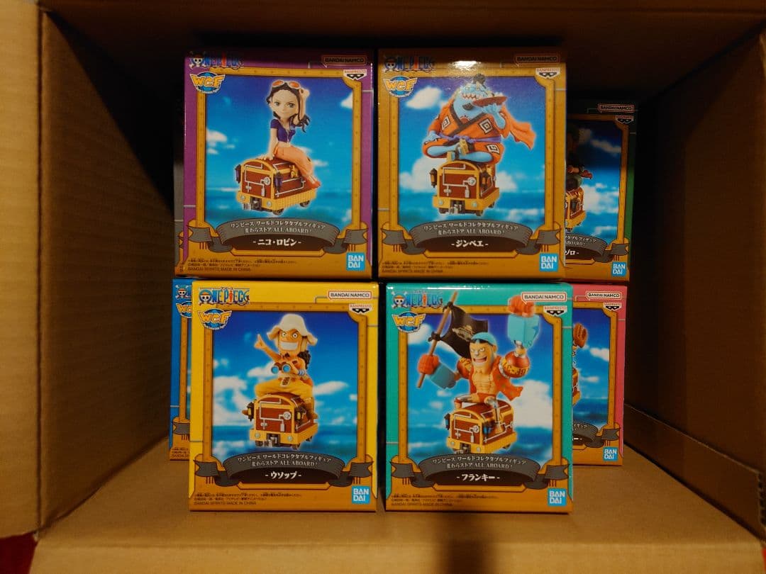 ワールドコレクタブルフィギュア 麦わらストア ALL ABOARD 10種セット