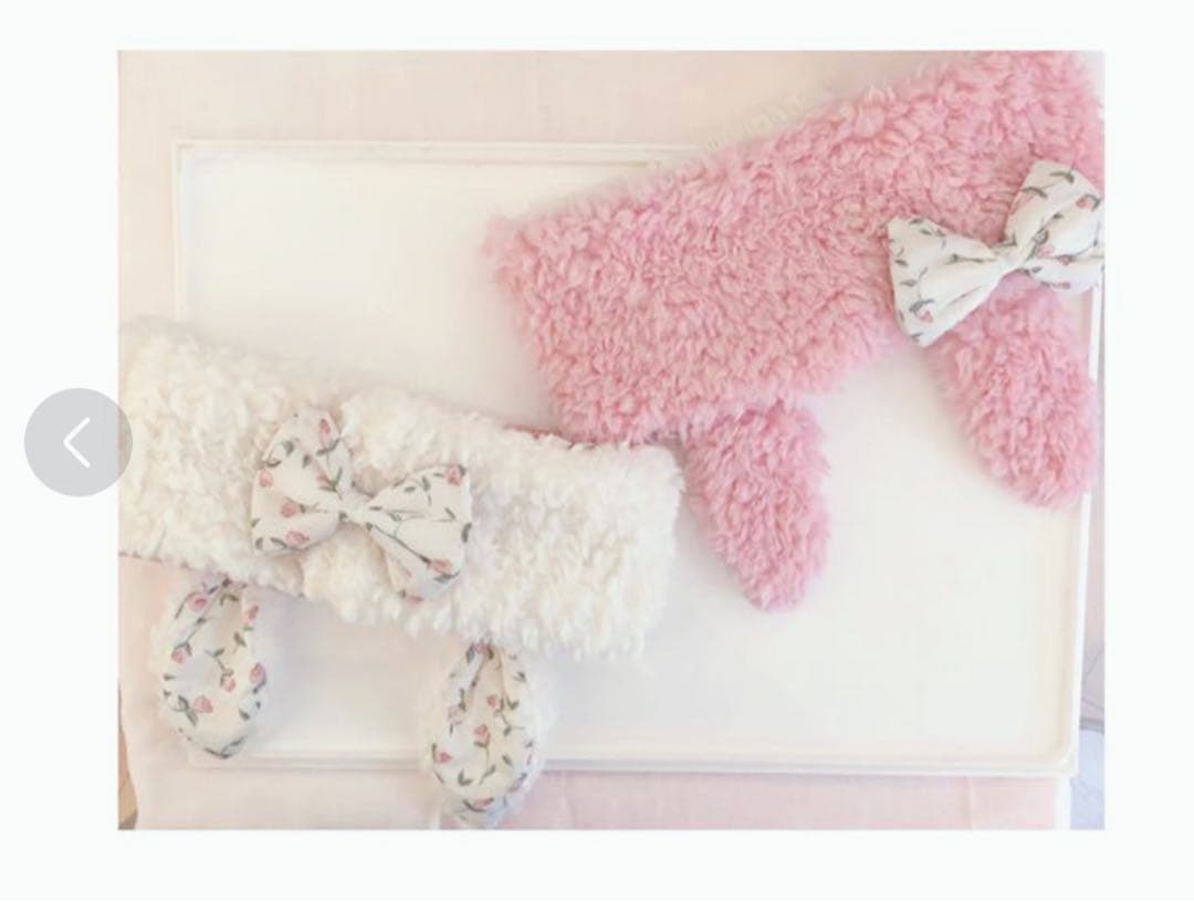 ハンドメイド　うさみみポーチ　まぁちゃん様