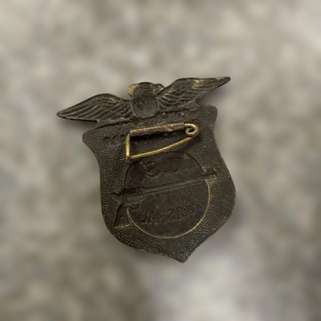 極希少【米、連邦保安官局 U.S.Marshals[USMS]】旧バッジ