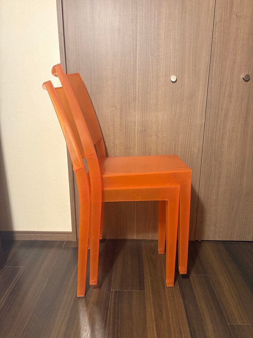Kartell ラ・マリーチェア　2脚セット送料込み