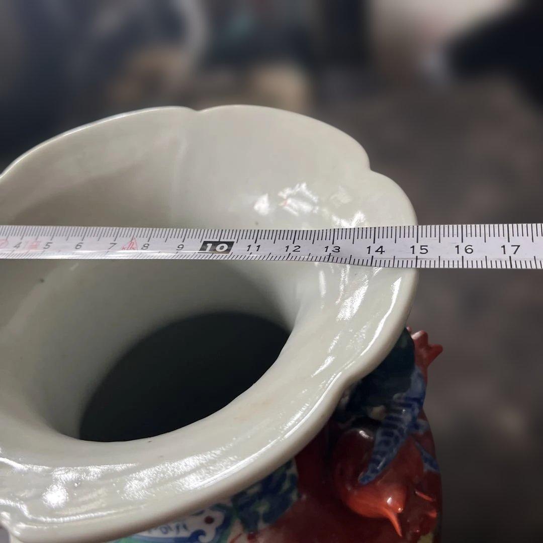 江戸時代花瓶、大名永楽（だいみょうえいらく）花瓶江戸時代、明治時代 、永楽和全