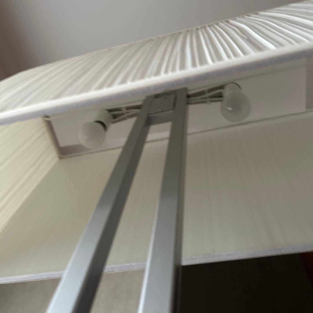 【新古品】ヤマギワ　YAMAGIWA BAUMN フロアライト ホワイトW450