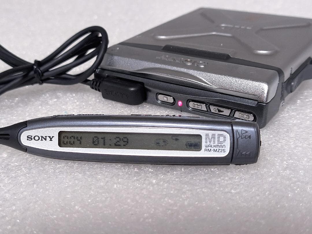 【再生確認済】SONY ポータブルMDプレーヤー Walkman MZ-EP11