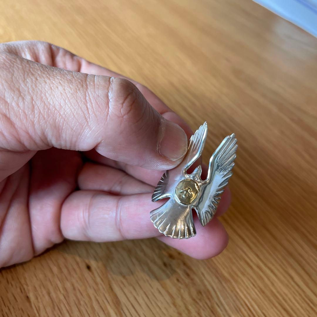 希少 イーグル リング 指輪 アクセサリー ハンドメイド ノーブランド アメカジ