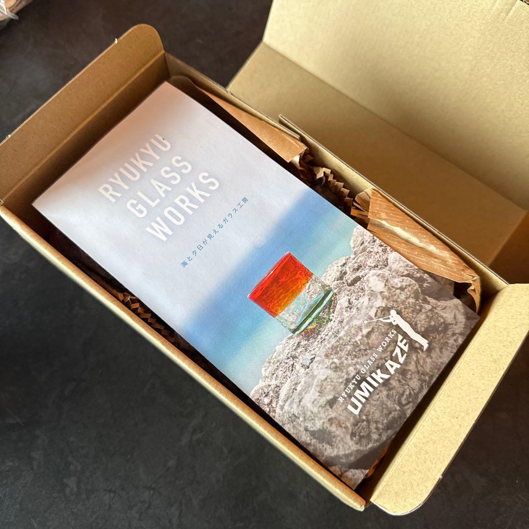 UMIKAZE ウミカゼ　琉球ガラス グラス 2個セット
