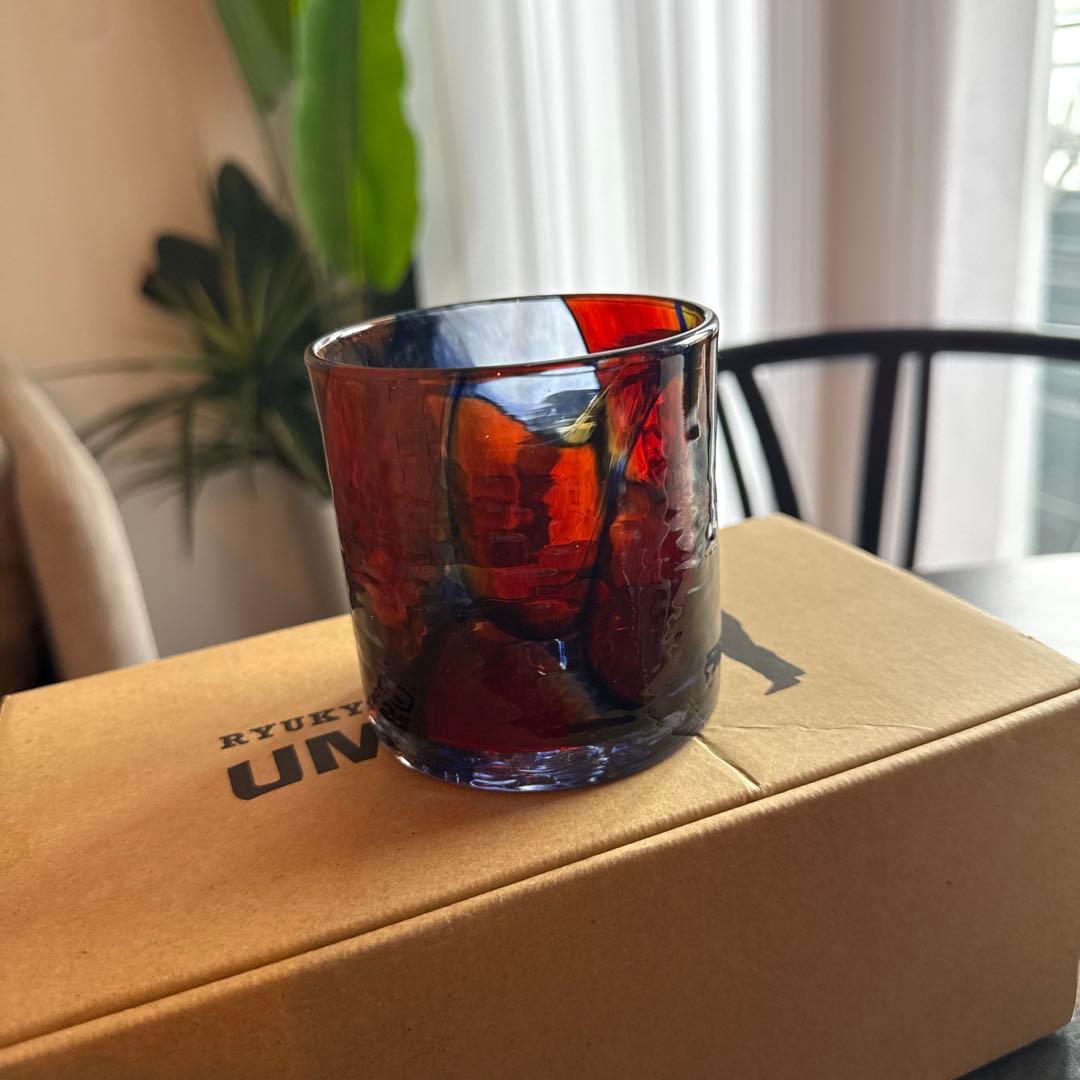UMIKAZE ウミカゼ　琉球ガラス グラス 2個セット