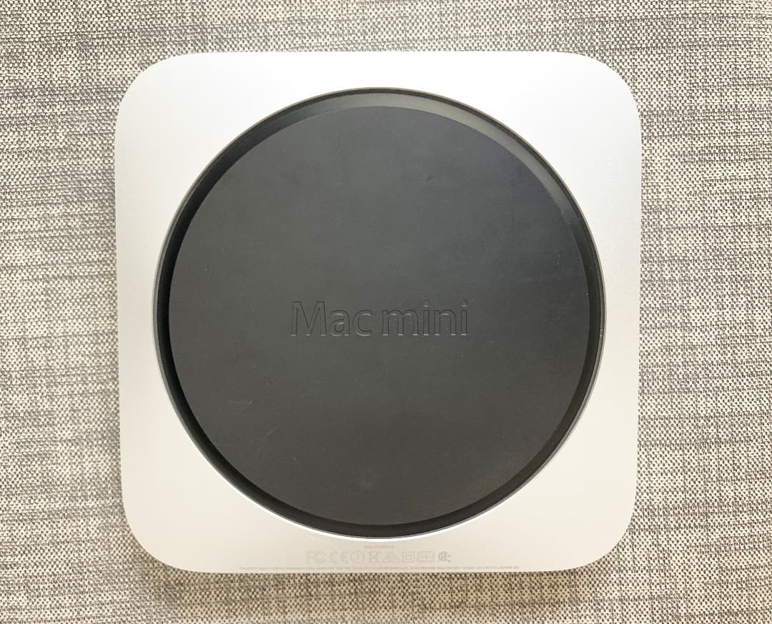 macmini Late2014 2.6GHs RAM：16GB HDD:1TB