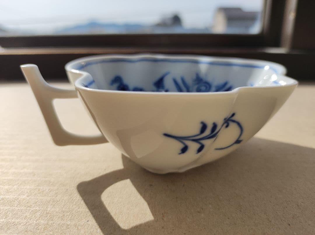 邵帥帥さま専用 マイセン ブルーオニオン リーフディッシュプレート 箱あり