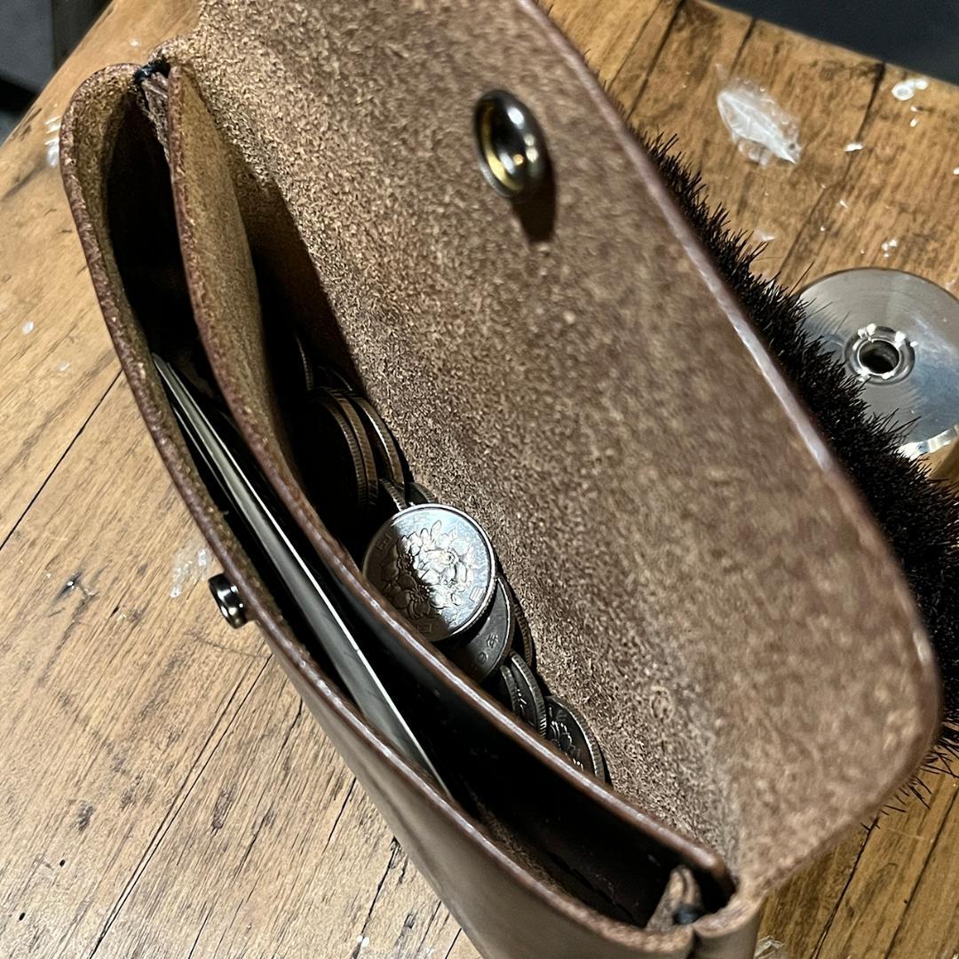 クロムエクセル ミニマルケース 茶芯 シルバー925 アポロコンチ #364