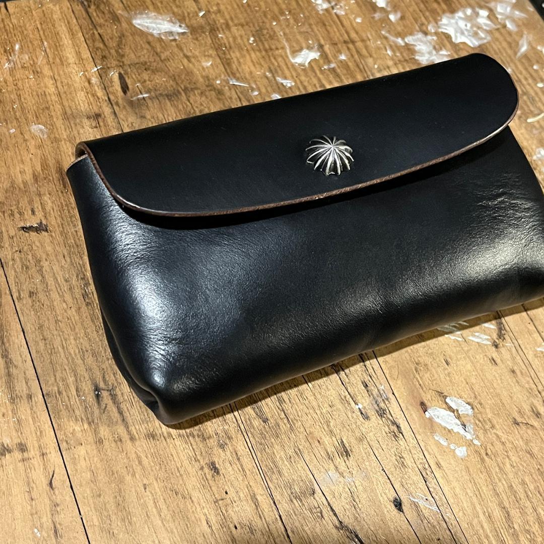 クロムエクセル ミニマルケース 茶芯 シルバー925 アポロコンチ #364