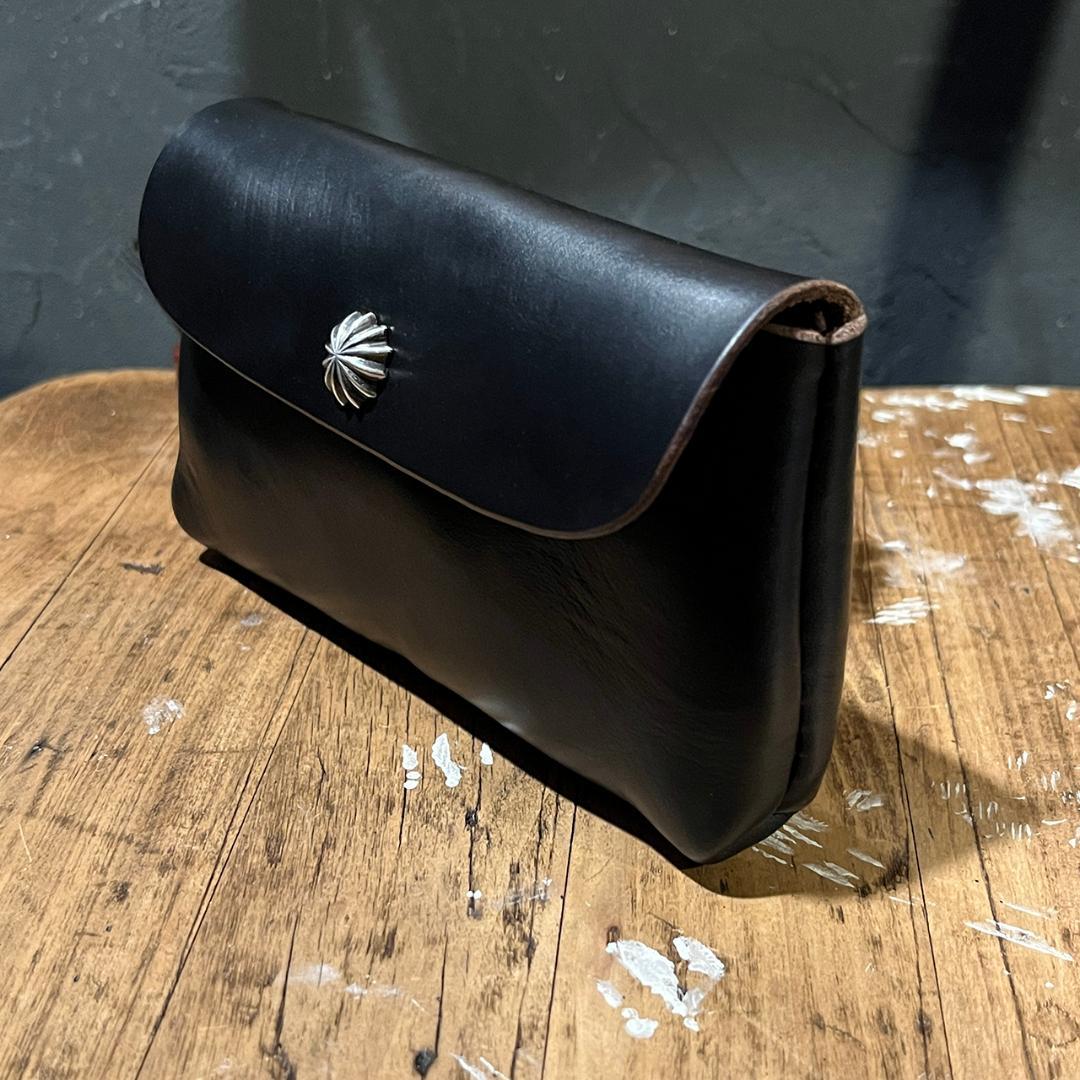 クロムエクセル ミニマルケース 茶芯 シルバー925 アポロコンチ #364