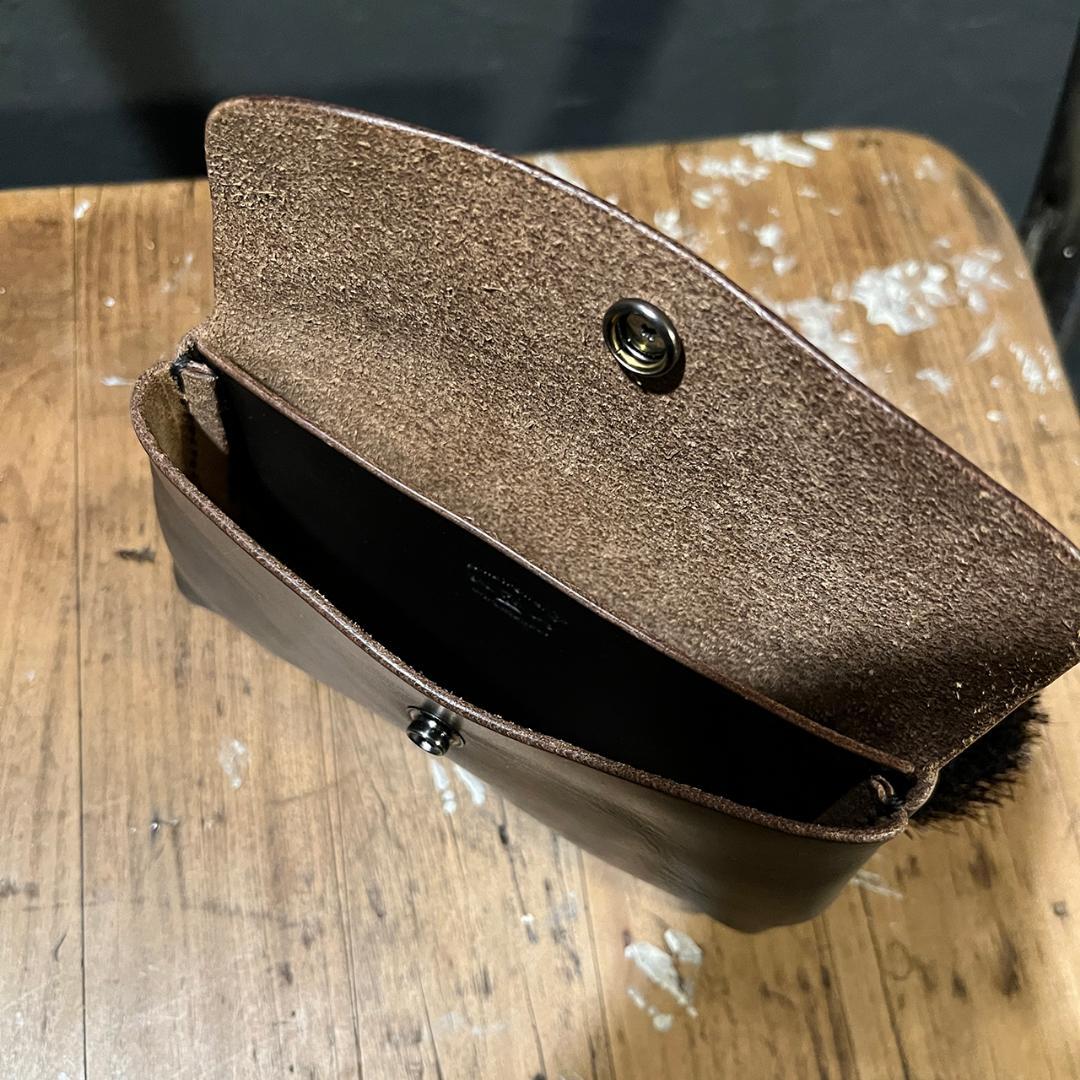 クロムエクセル ミニマルケース 茶芯 シルバー925 アポロコンチ #364