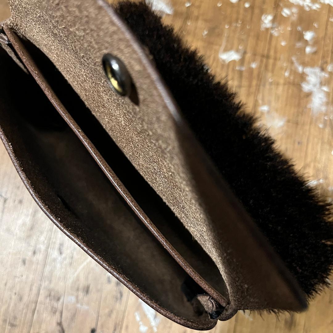 クロムエクセル ミニマルケース 茶芯 シルバー925 アポロコンチ #364