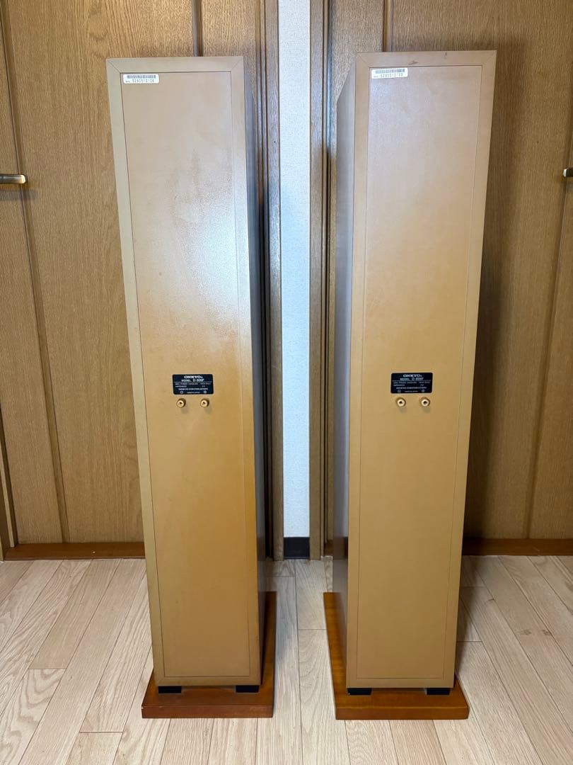 ②　希少　ONKYO オンキョー トールボーイスピーカー D-605F