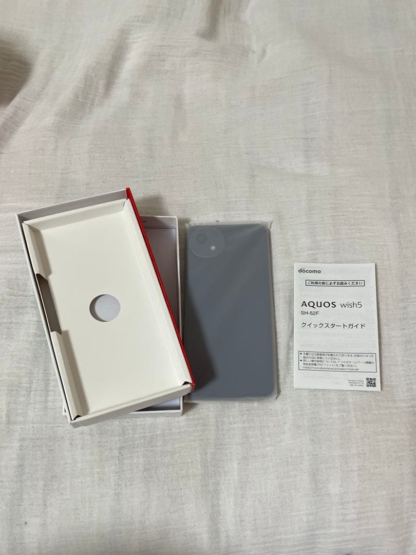 AQUOS wish 5 ブラック 本体