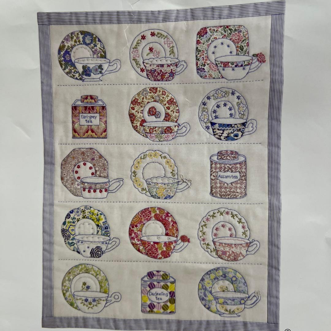 HOBBRA HOBBYRE ホビーラホビーレティータイムアップリケタピストリー