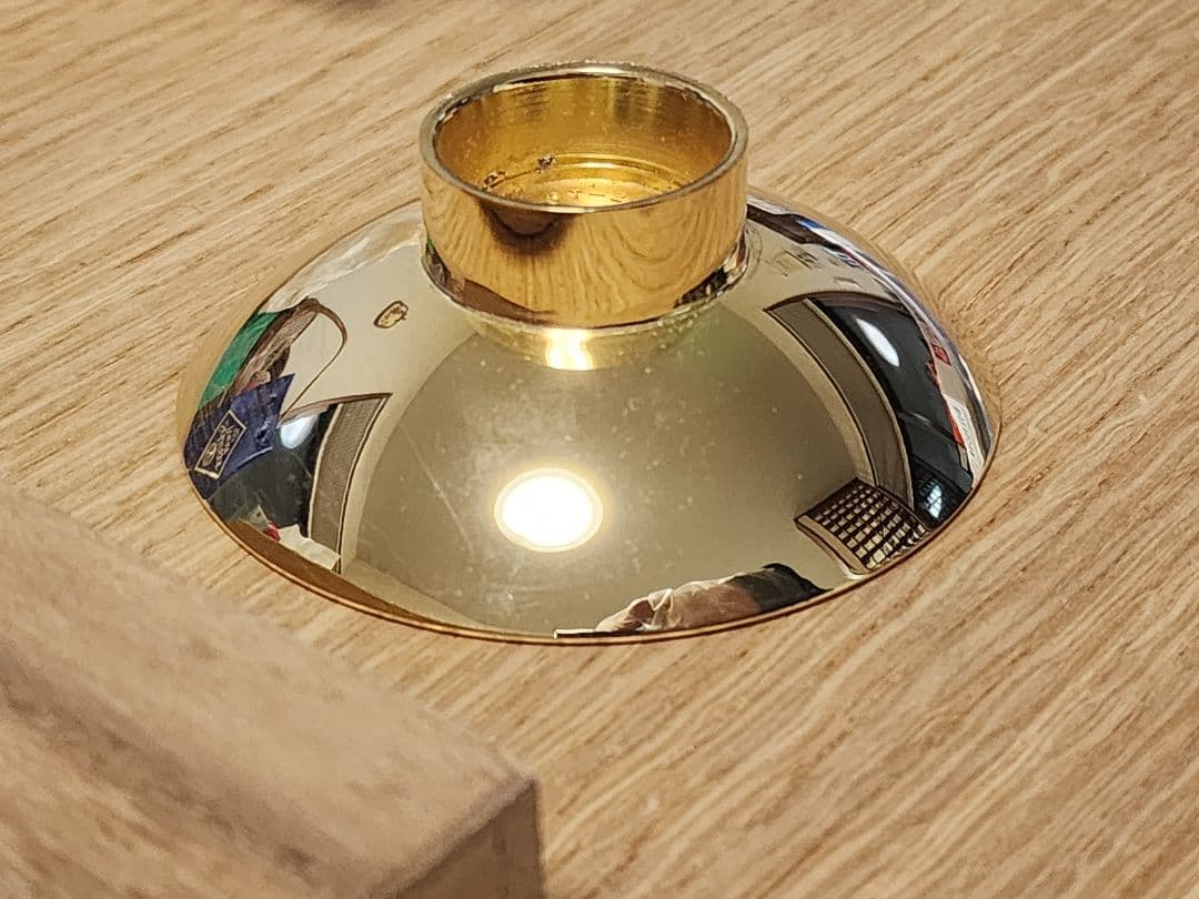 大阪万博　EXPO'70　金盃　純金メッキ（24KGP）　（新品）