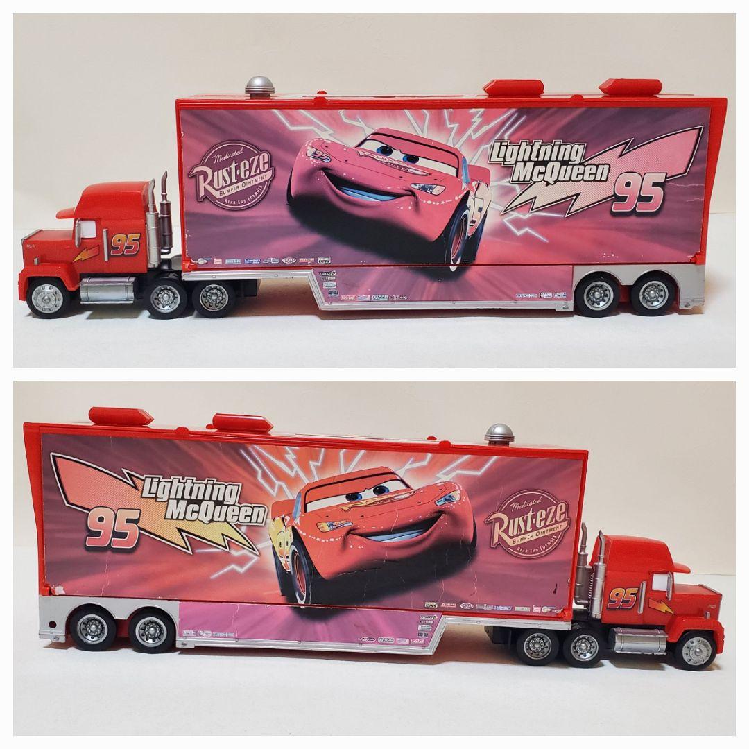 【廃盤希少】ディズニーストア カーズ マックトレーラー ミニカー トミカ セット