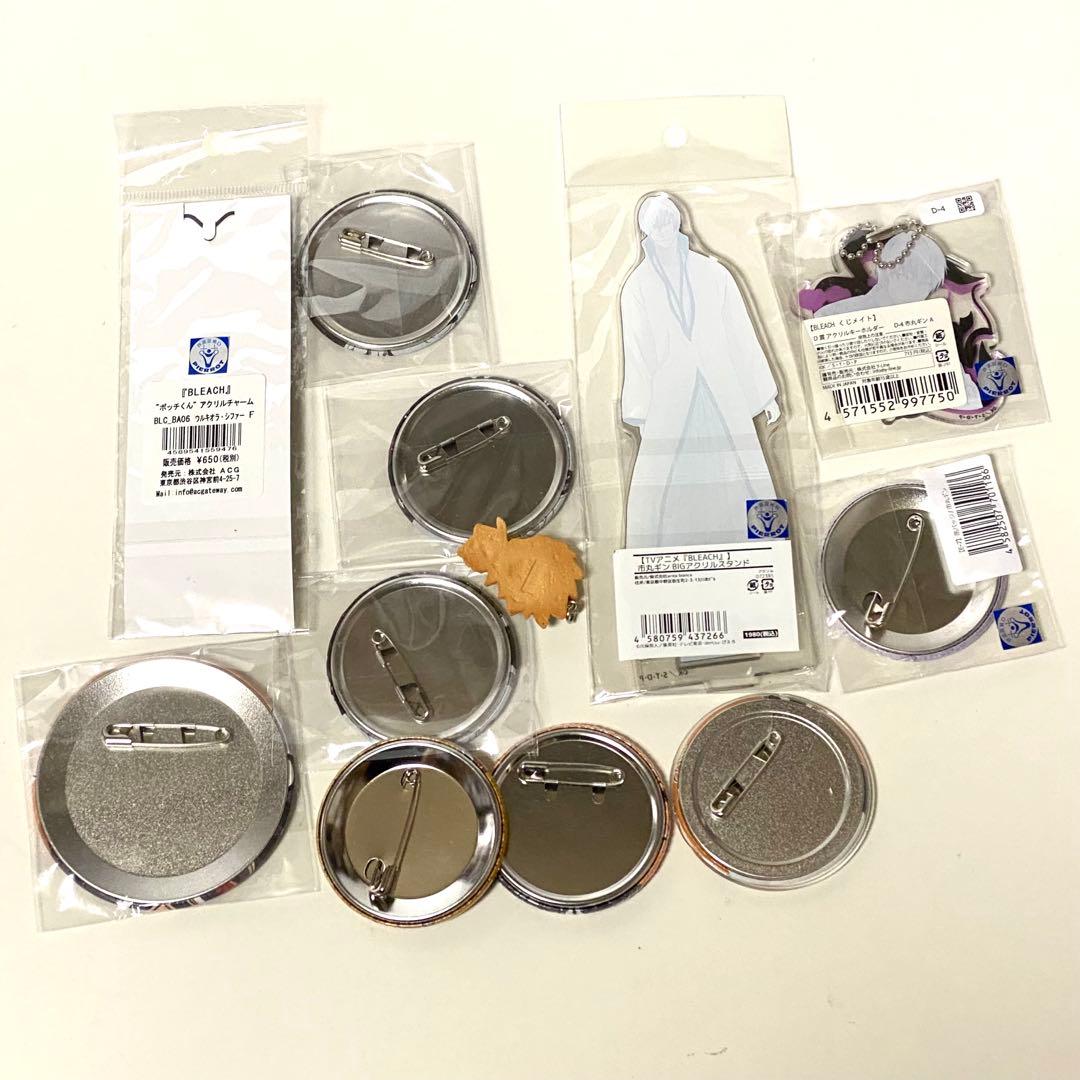 BLEACH キャラクター缶バッジ・ピンバッジセット