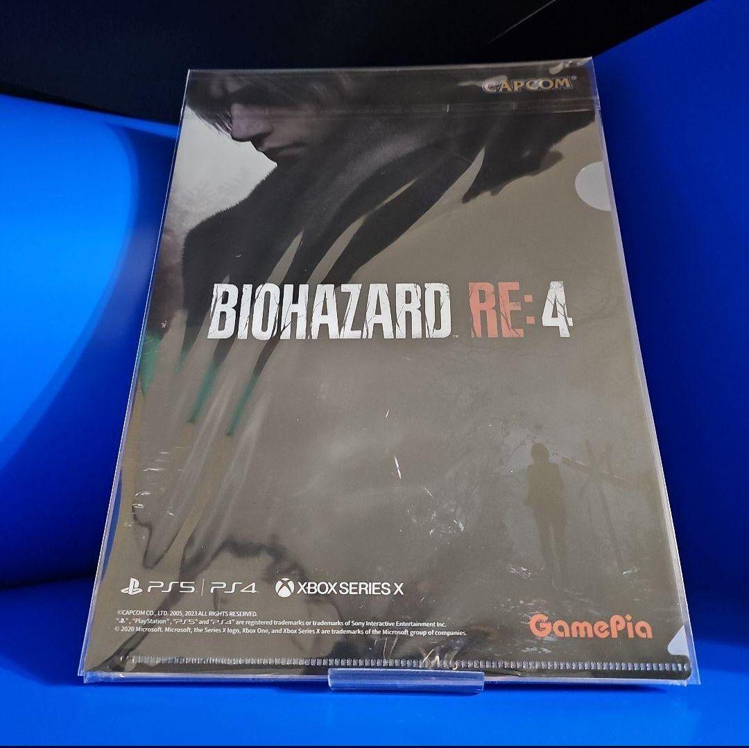 BIOHAZARD RE:4 バイオハザードRE 4 クリアファイル
