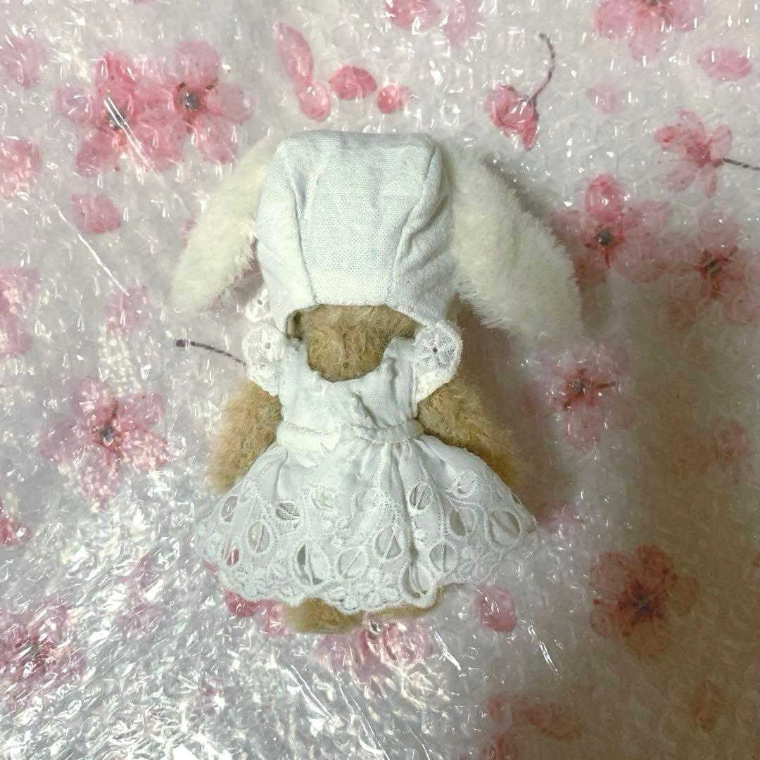 作家様 うさ耳ドレスのくまさん テディベア ぬいぐるみ ハンドメイド