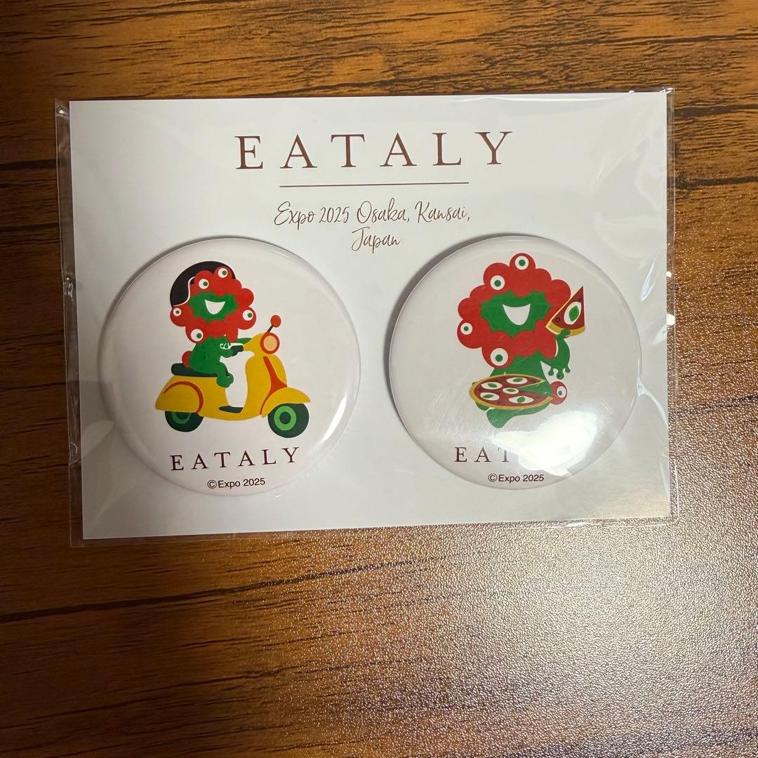 EATALYイータリー ミャクミャク エコバッグ2種、マグネット