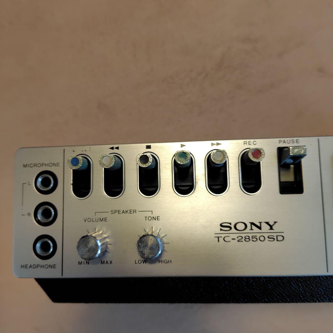 SONY TC-2850 ＳD カセットレコーダー　動作品