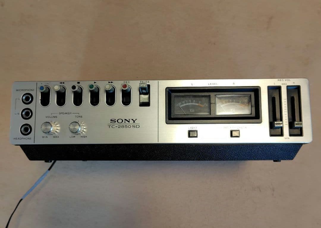 SONY TC-2850 ＳD カセットレコーダー　動作品