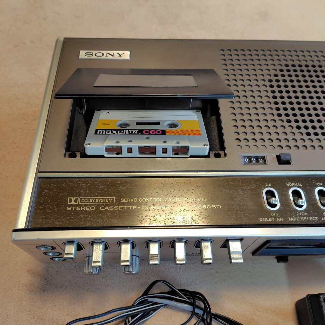 SONY TC-2850 ＳD カセットレコーダー　動作品