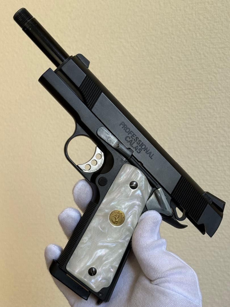 マルイ MEUピストル M1911 パールグリップ マガジン 2本 ガスガン
