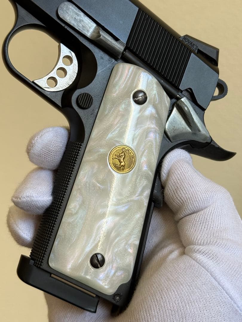 マルイ MEUピストル M1911 パールグリップ マガジン 2本 ガスガン