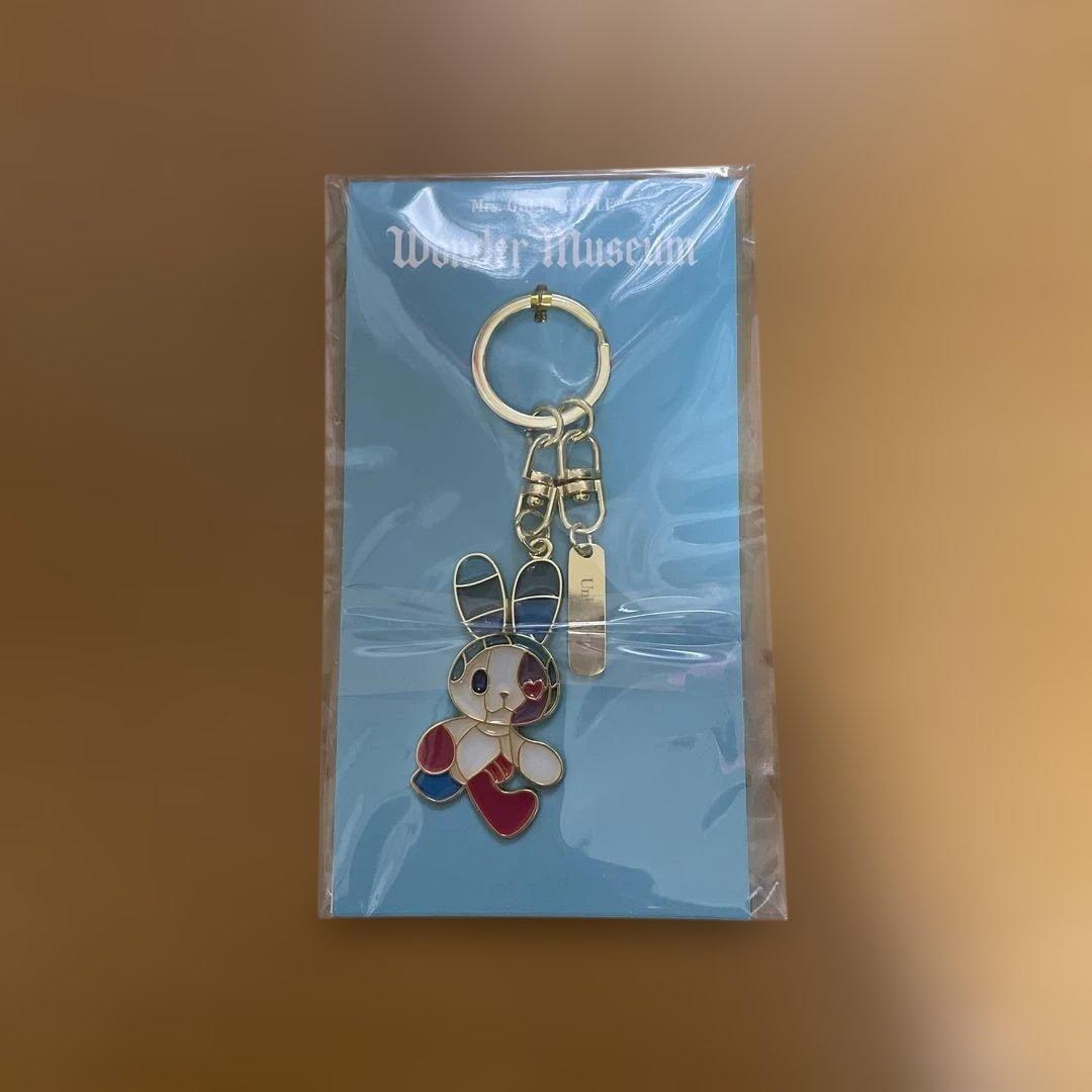 ミセス ワンダーミュージアム ステンドグラスキーホルダー 4点セット(バラ売可)