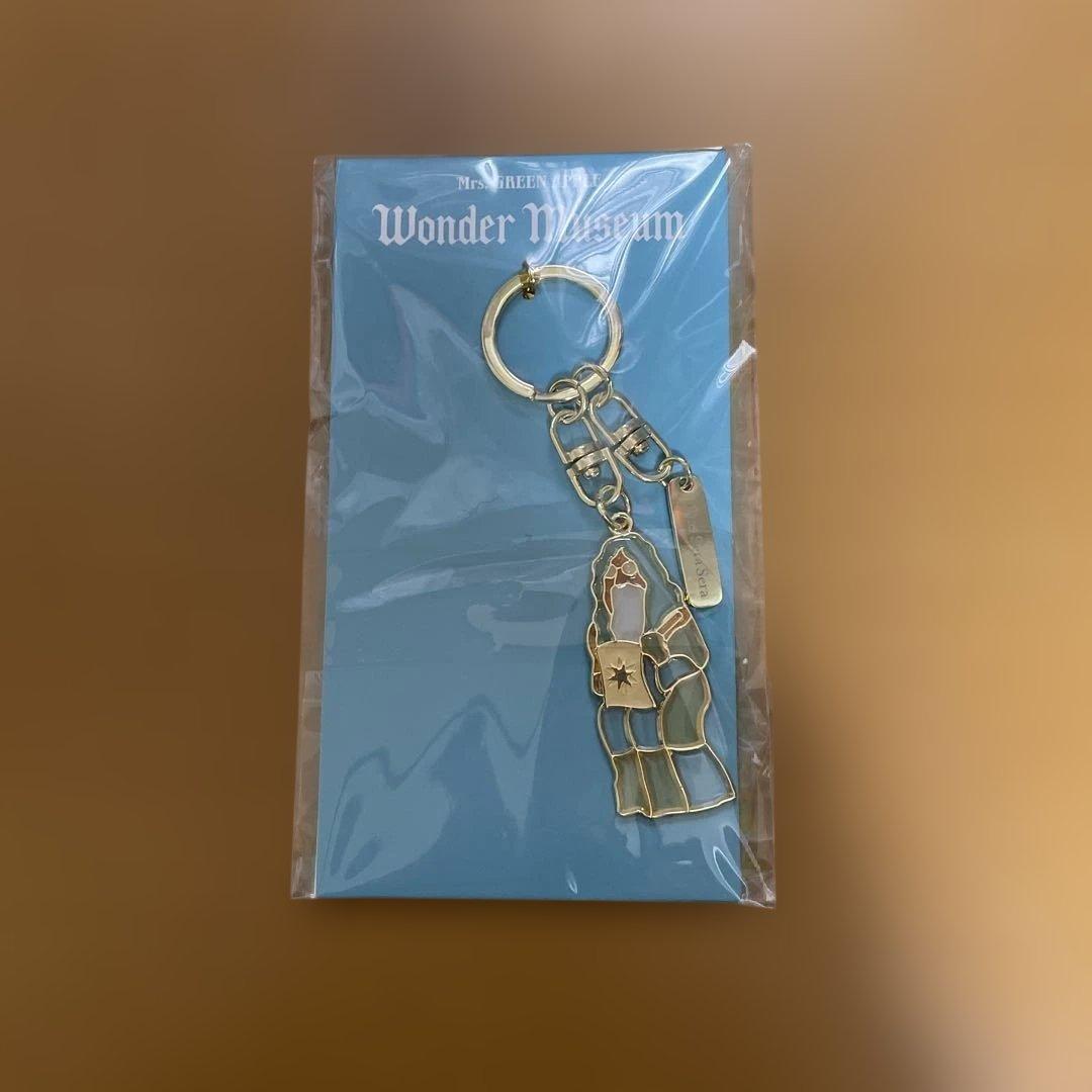 ミセス ワンダーミュージアム ステンドグラスキーホルダー 4点セット(バラ売可)