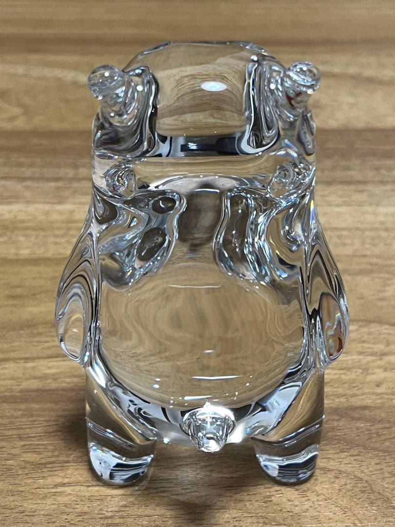 【美品】Baccarat バカラ くまモン フィギュア クリスタル 置物