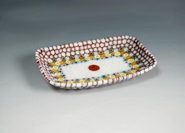 ゆ*ん様 Murano ムラノ ITALY ミルフィオリ プレート 小皿