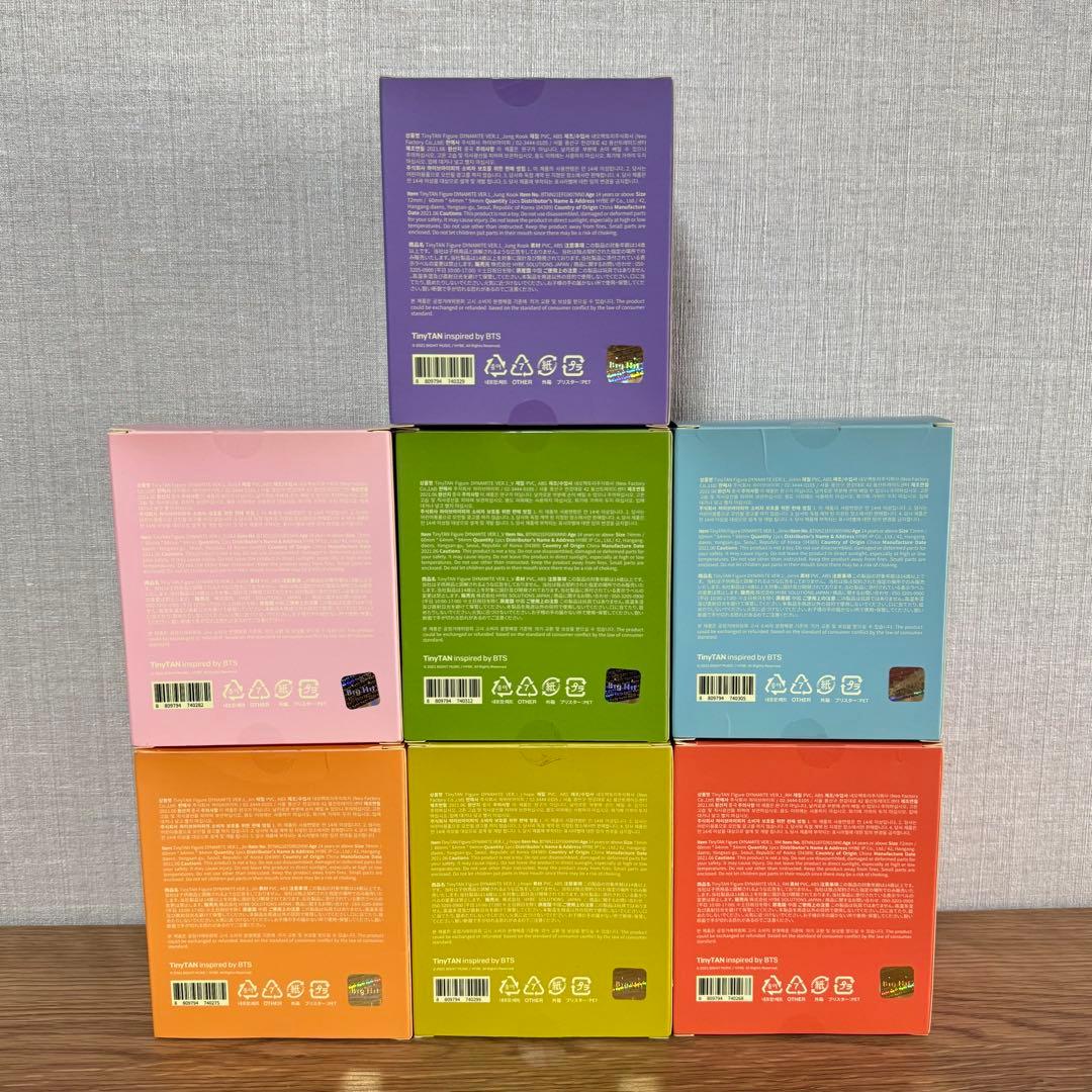 BTS タイニータン フィギュア DYNAMITE オールセット 新品・未使用品