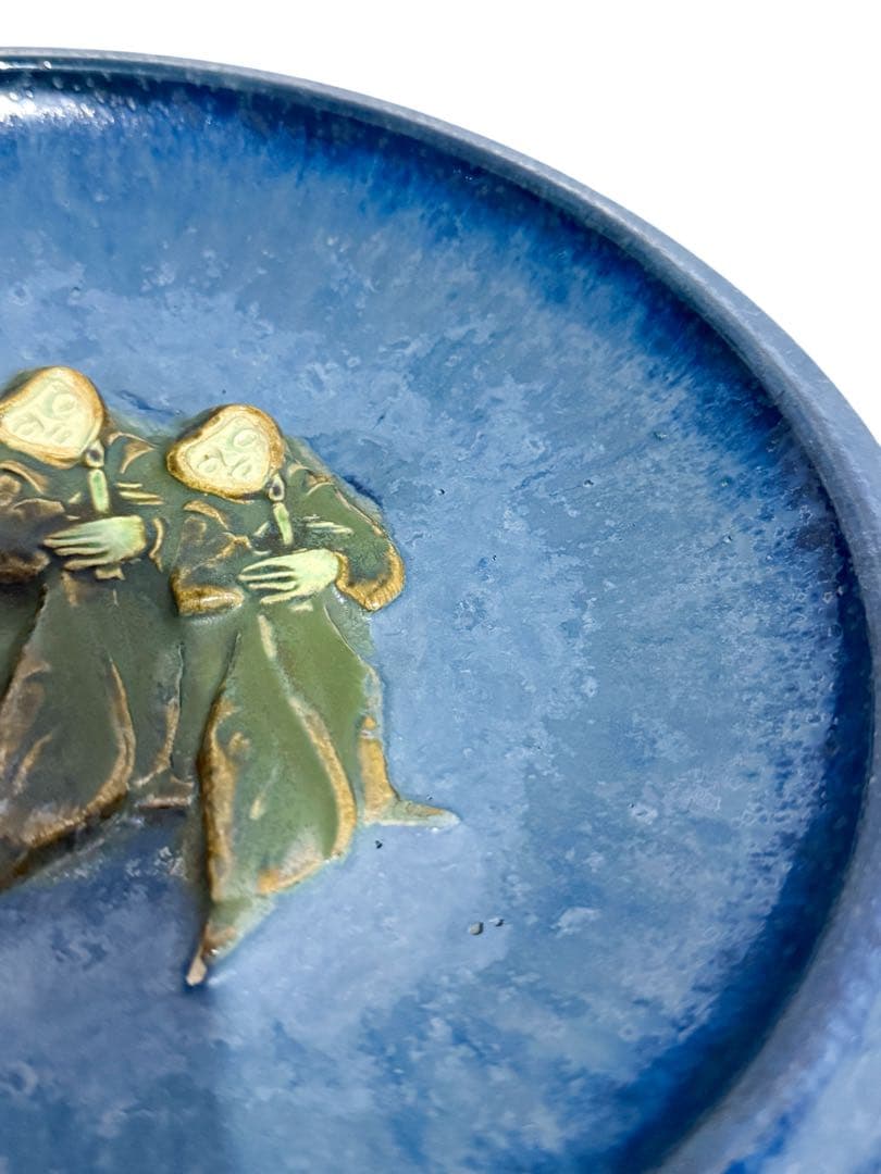 Relief Art Plate フランスヴィンテージ 絵皿