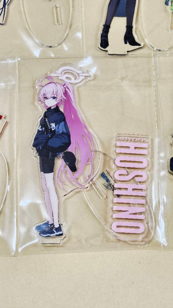 ブルーアーカイブ　アクスタ5人セット　韓国ポップアップストア　PEERコラボ