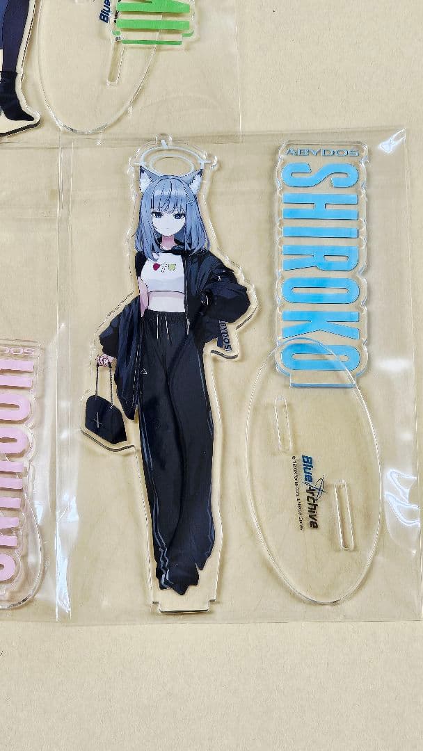 ブルーアーカイブ　アクスタ5人セット　韓国ポップアップストア　PEERコラボ