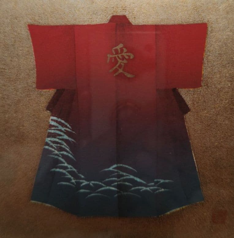 特価◯絵画 シルクスクリーン版画＋複合技法版画 額装品